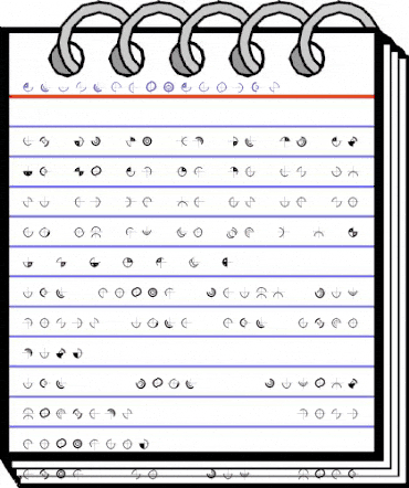 GeometricGlyphs Regular animated font preview GeometricGlyphs Regular animated font preview