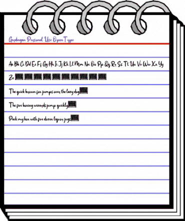 Gerdingan Personal Use animated font preview Gerdingan Personal Use animated font preview