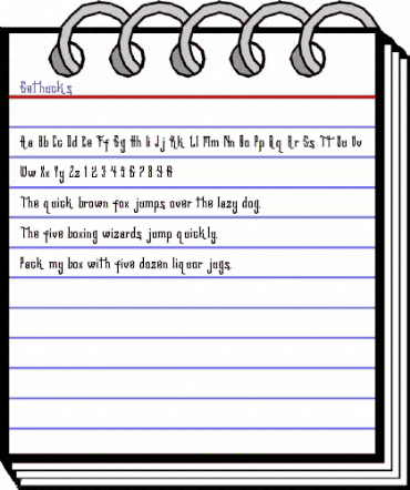 Gethucks Regular animated font preview Gethucks Regular animated font preview