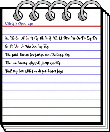 Getolyfe Free For Personal Regular animated font preview Getolyfe Free For Personal Regular animated font preview