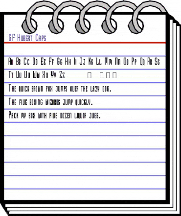 GF Hubert Caps Normal animated font preview GF Hubert Caps Normal animated font preview