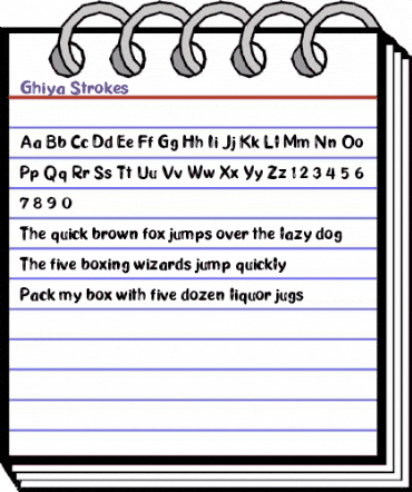 Ghiya Strokes Ghiya Strokes animated font preview Ghiya Strokes Ghiya Strokes animated font preview