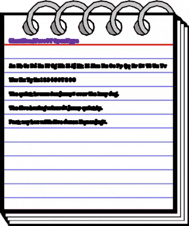 Giant Head Two OT Regular animated font preview