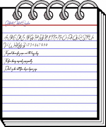 Gilberta Dafont Regular animated font preview Gilberta Dafont Regular animated font preview