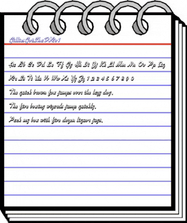 GilliesGotShaDRo1 Regular animated font preview GilliesGotShaDRo1 Regular animated font preview