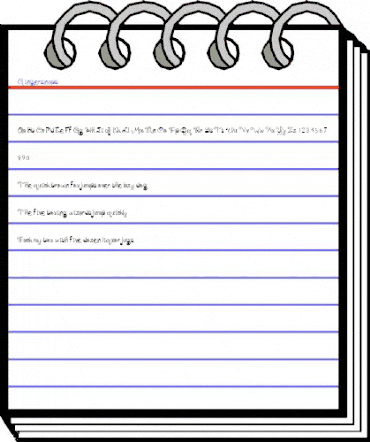 Gingersnaps Regular animated font preview Gingersnaps Regular animated font preview