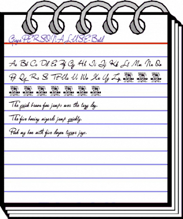 Gingo PERSONAL USE Bold animated font preview Gingo PERSONAL USE Bold animated font preview