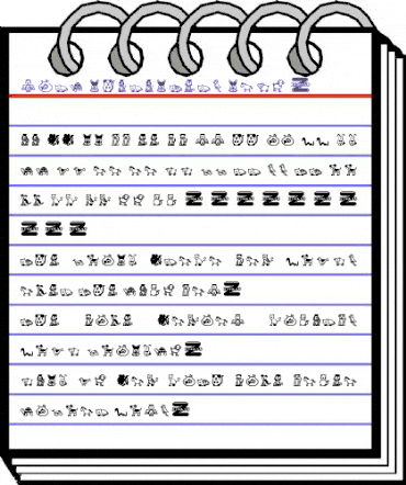Pet Animals Regular animated font preview Pet Animals Regular animated font preview
