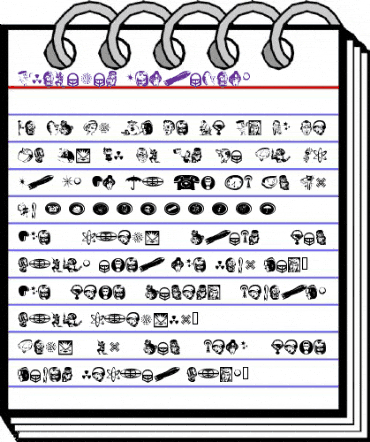 Glamocon RetroBats animated font preview Glamocon RetroBats animated font preview