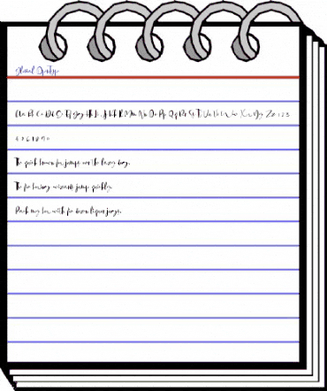 Glorial Regular animated font preview Glorial Regular animated font preview