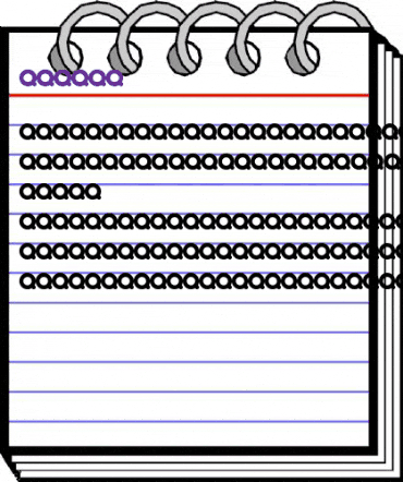 glover Regular animated font preview