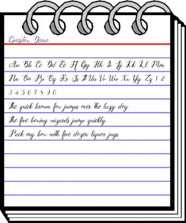 Goesitox Demo Regular animated font preview Goesitox Demo Regular animated font preview