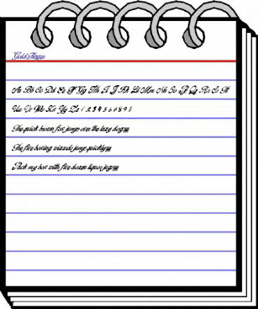 GoldFinger Regular animated font preview GoldFinger Regular animated font preview