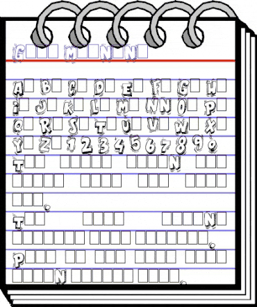 Good Morning Regular animated font preview