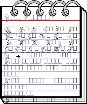 Good Vibers Regular animated font preview