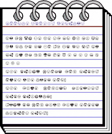 Google Emojis Regular animated font preview