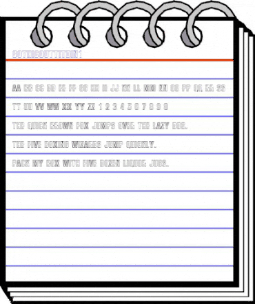 GothicOutTitDIn1 Regular animated font preview GothicOutTitDIn1 Regular animated font preview