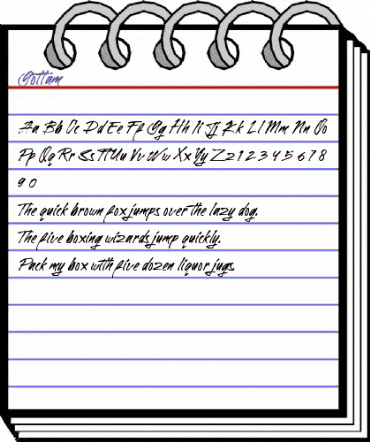 Gottam Regular animated font preview