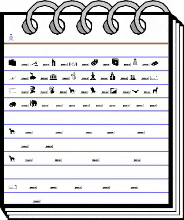 Government Regular animated font preview