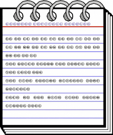 Granary Capitals Regular animated font preview Granary Capitals Regular animated font preview