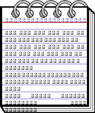 Great Personalities Regular animated font preview Great Personalities Regular animated font preview