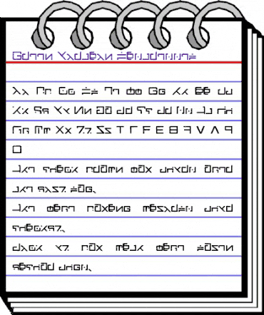 Green Martian Distressed Regular animated font preview