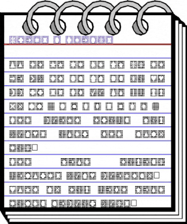 Grids n Things Normal animated font preview