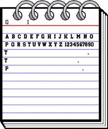 Groceries 1 Regular animated font preview Groceries 1 Regular animated font preview