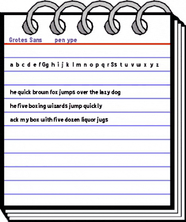 Grotes Sans DEMO Regular animated font preview Grotes Sans DEMO Regular animated font preview