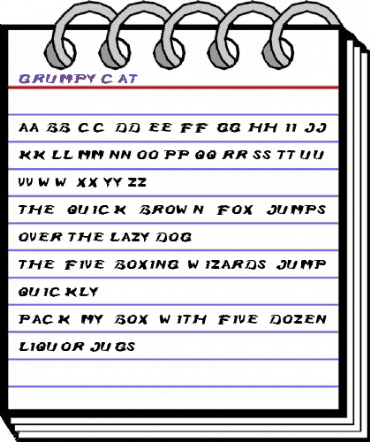 Grumpy Cat Regular animated font preview Grumpy Cat Regular animated font preview