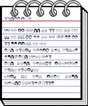 Guess Who? Regular animated font preview