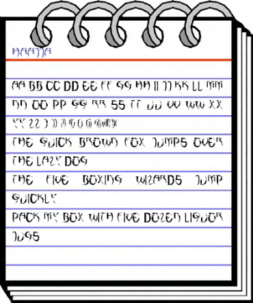 haAJJA Regular animated font preview haAJJA Regular animated font preview
