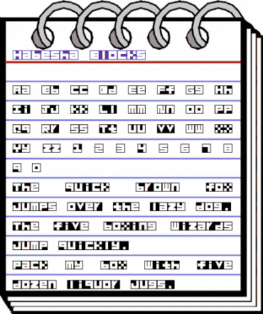 Habesha_Blocks Regular animated font preview Habesha_Blocks Regular animated font preview