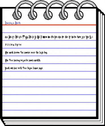 Hacjiuza Dirty Regular animated font preview Hacjiuza Dirty Regular animated font preview