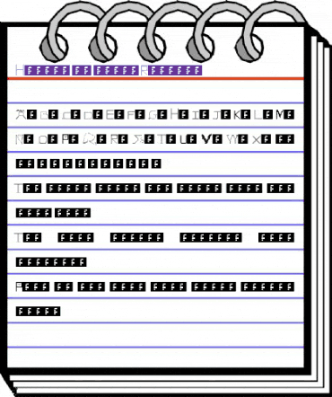 Hacked by ke$ha Regular animated font preview