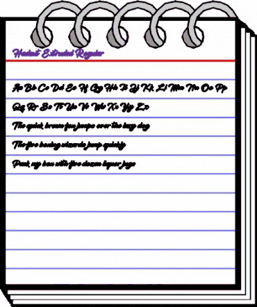 Hadsut Extruded Regular animated font preview Hadsut Extruded Regular animated font preview