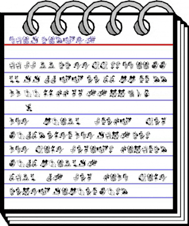 Hail Disney Regular animated font preview Hail Disney Regular animated font preview