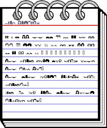 Hair Dingbats Regular animated font preview Hair Dingbats Regular animated font preview