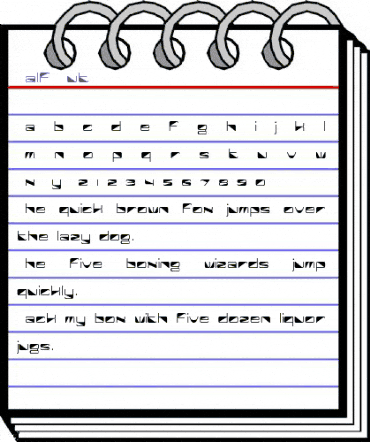 Half Cut Regular animated font preview Half Cut Regular animated font preview