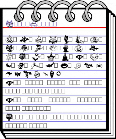 HalloCuties Regular animated font preview HalloCuties Regular animated font preview