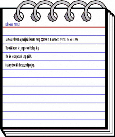 Halloween Pumpkin Regular animated font preview Halloween Pumpkin Regular animated font preview