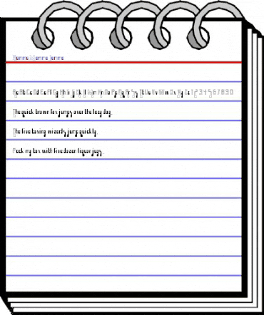 Hamma Mamma Jamma Regular animated font preview