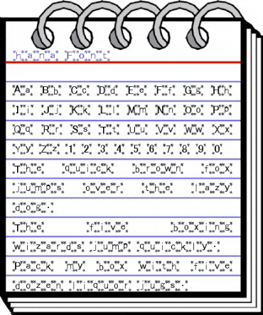 hana Font Regular animated font preview hana Font Regular animated font preview