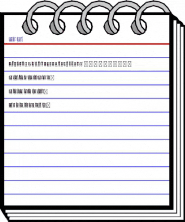 Handey Inner animated font preview