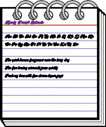 Handy Script Extrude Regular animated font preview Handy Script Extrude Regular animated font preview