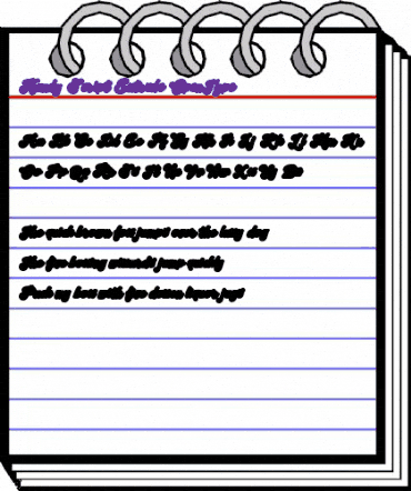 Handy Script Extrude Regular animated font preview Handy Script Extrude Regular animated font preview