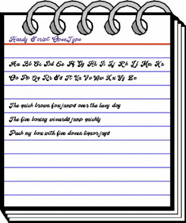 Handy Script Regular animated font preview Handy Script Regular animated font preview
