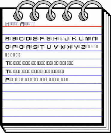 Hannah Regular animated font preview