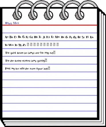 Happy Milk Regular animated font preview Happy Milk Regular animated font preview