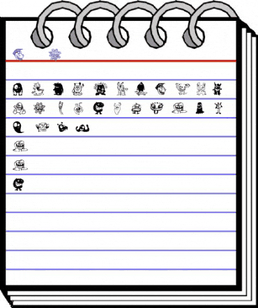 Happy Monsters Regular animated font preview Happy Monsters Regular animated font preview